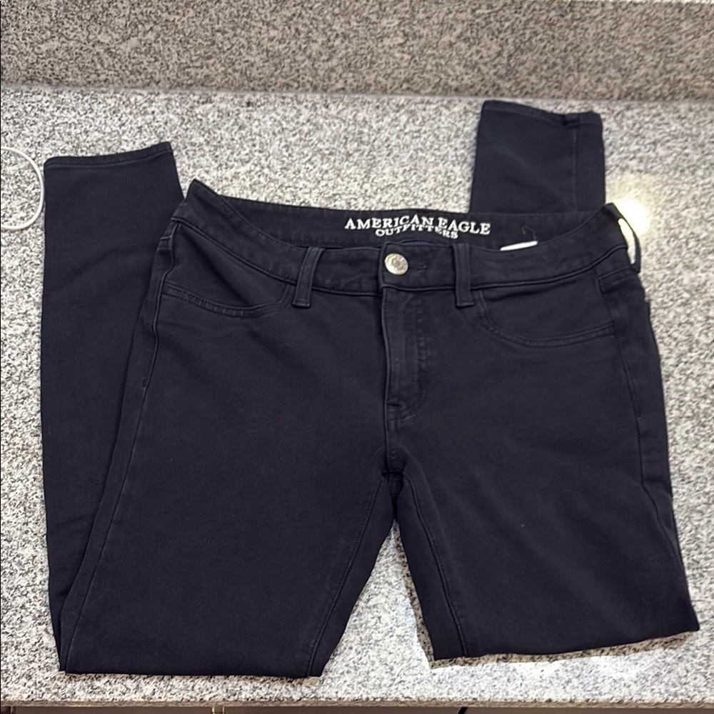 American Eagle Outfitters Women's black Jeggings